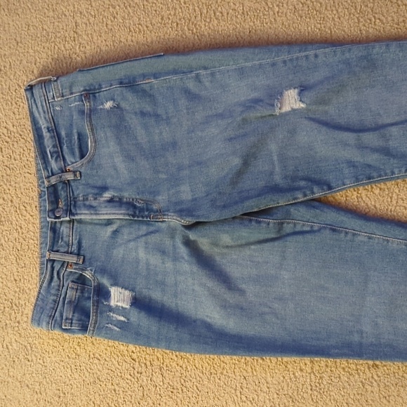 Old Navy High Rise O.G Straight Secret Smooth Pockets Jeans Size 12 - Picture 4 of 7